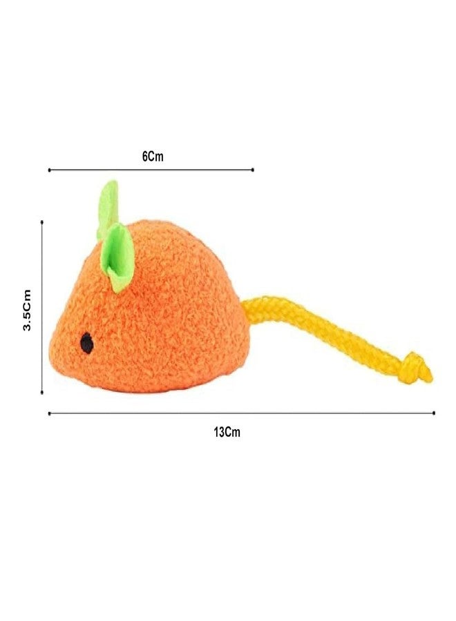 RoverPets Interactive Plush Cat Mouse Toys - Bite-Proof Rats for Cats and Kittens, Soft and Durable, Pack of 3 (Color May Vary) - Image 2